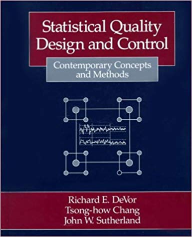 Statistical Quality Design and Control 1st edition textbook cover